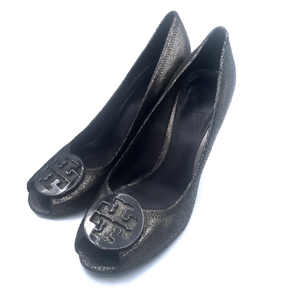 Tory Burch Peep Toe Wedge